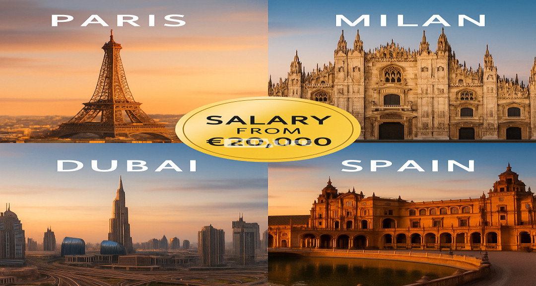 Paris &bull; Dubai &bull; Milan
