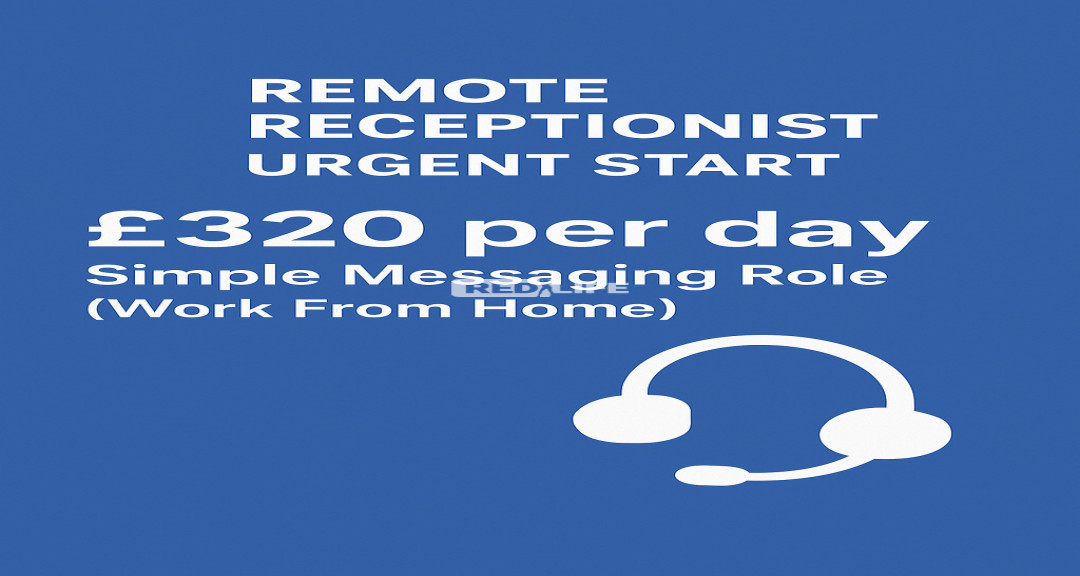 ⭐ REMOTE RECEPTIONIST &ndash; URGENT