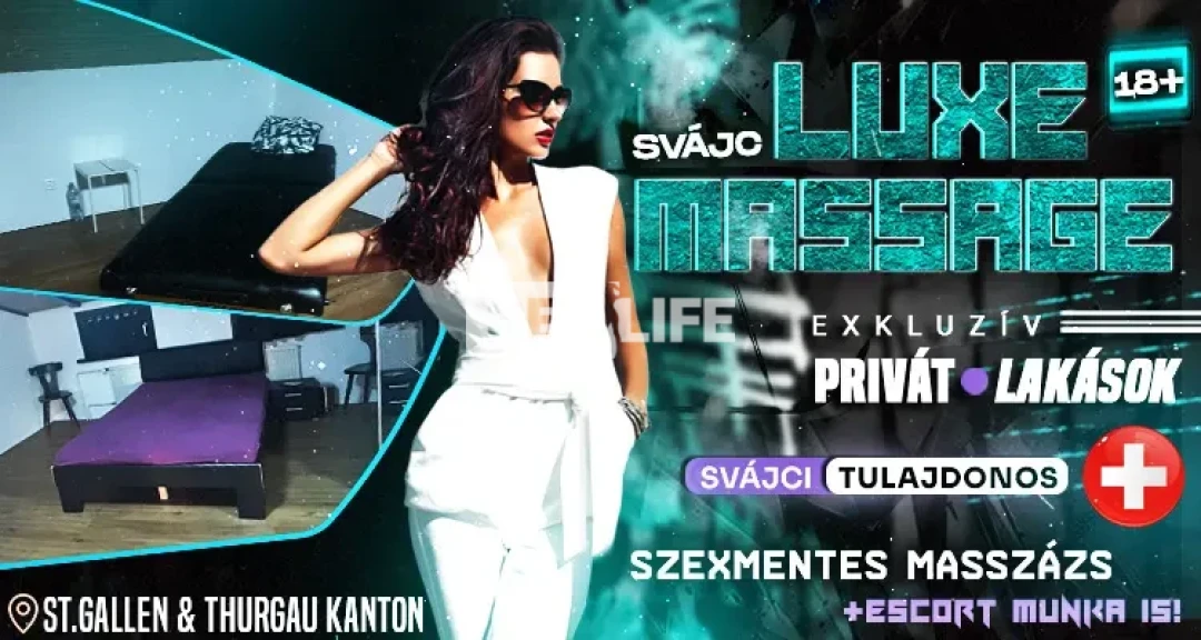 [LuxeMassage] Bejelentett erotikus munka, masszázs