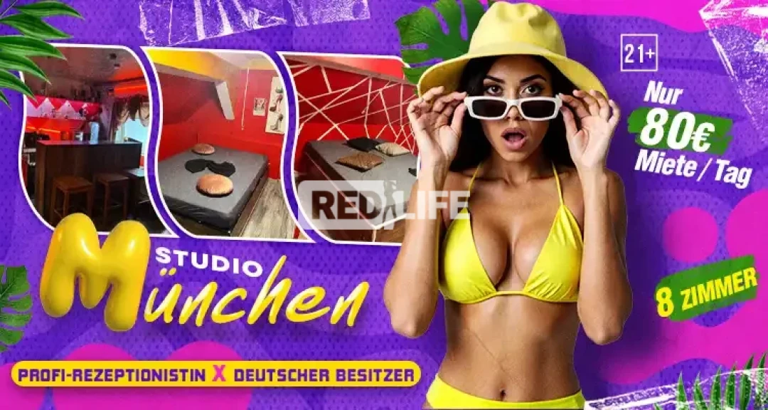 Diskretes, aber gut besuchtes Erotikstudio