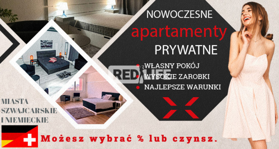 Mnóstwo wysokiej jakości prywatnych mieszkań