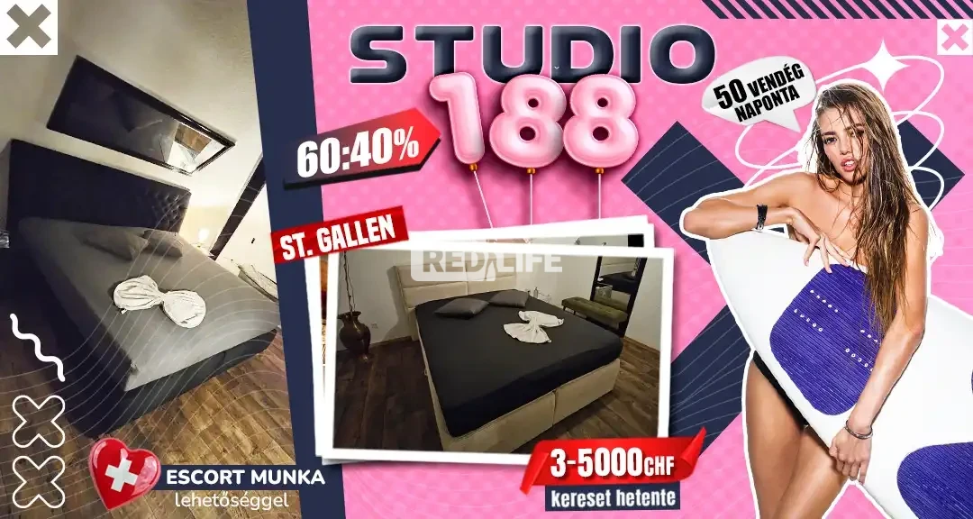 STUDIO188: Leg&aacute;lis, bejelentett erotikus munka