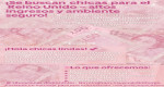 Se buscan chicas para trabajar